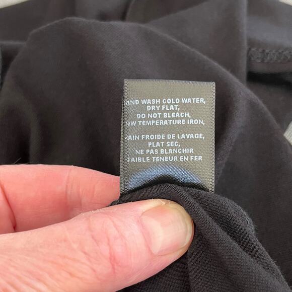 Fraiche by J Black Sleeveless Wide Leg V-Neck Capri Jersey Jumpsuit XS/Small - Picture 14 of 15